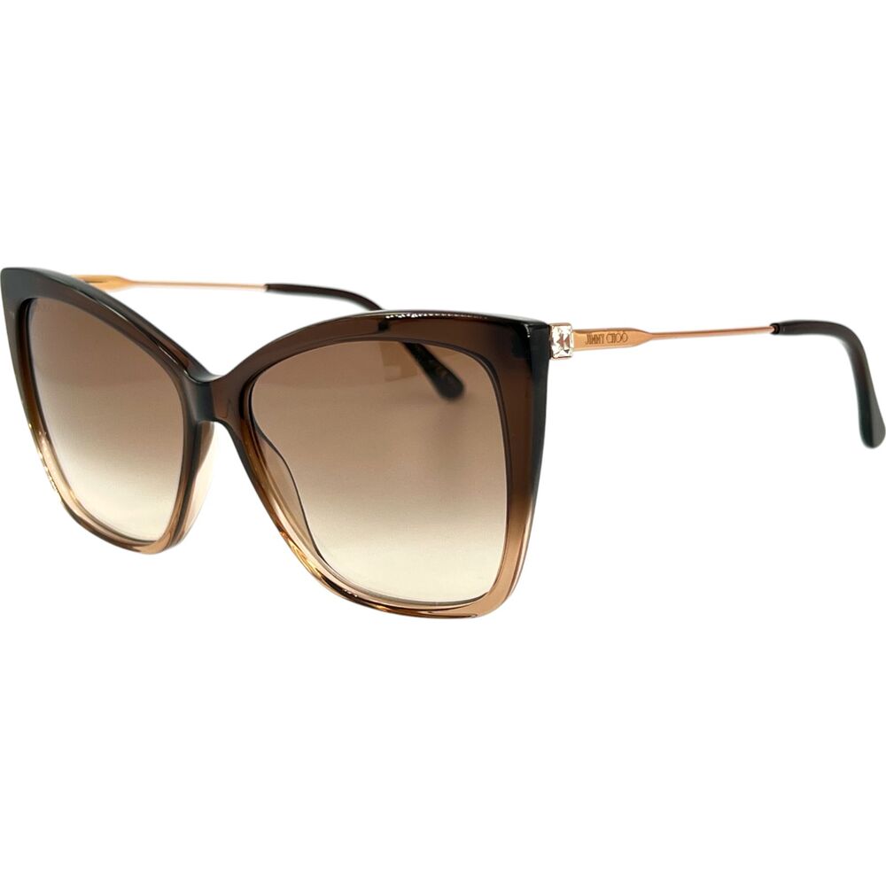Jimmy Choo Seba S Womens Sunglass 00MYHA Brown Beige